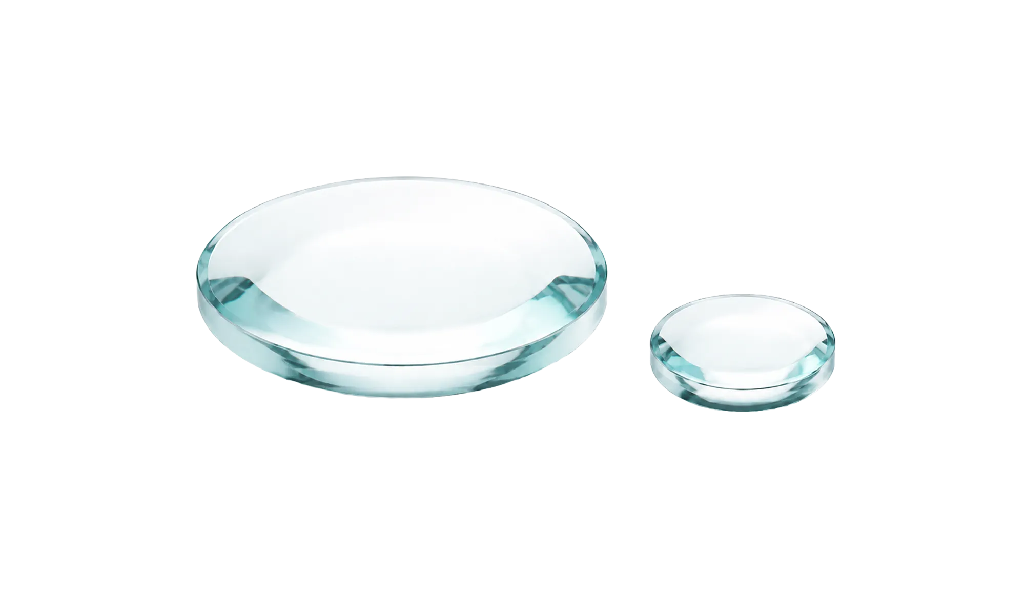 平凹透镜，N-BK7，未镀膜：350 nm-2.0 μm